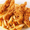 4 Chicken Strips & Chips