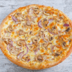 Garlic Bread With Cheese, Mushrooms & Onions